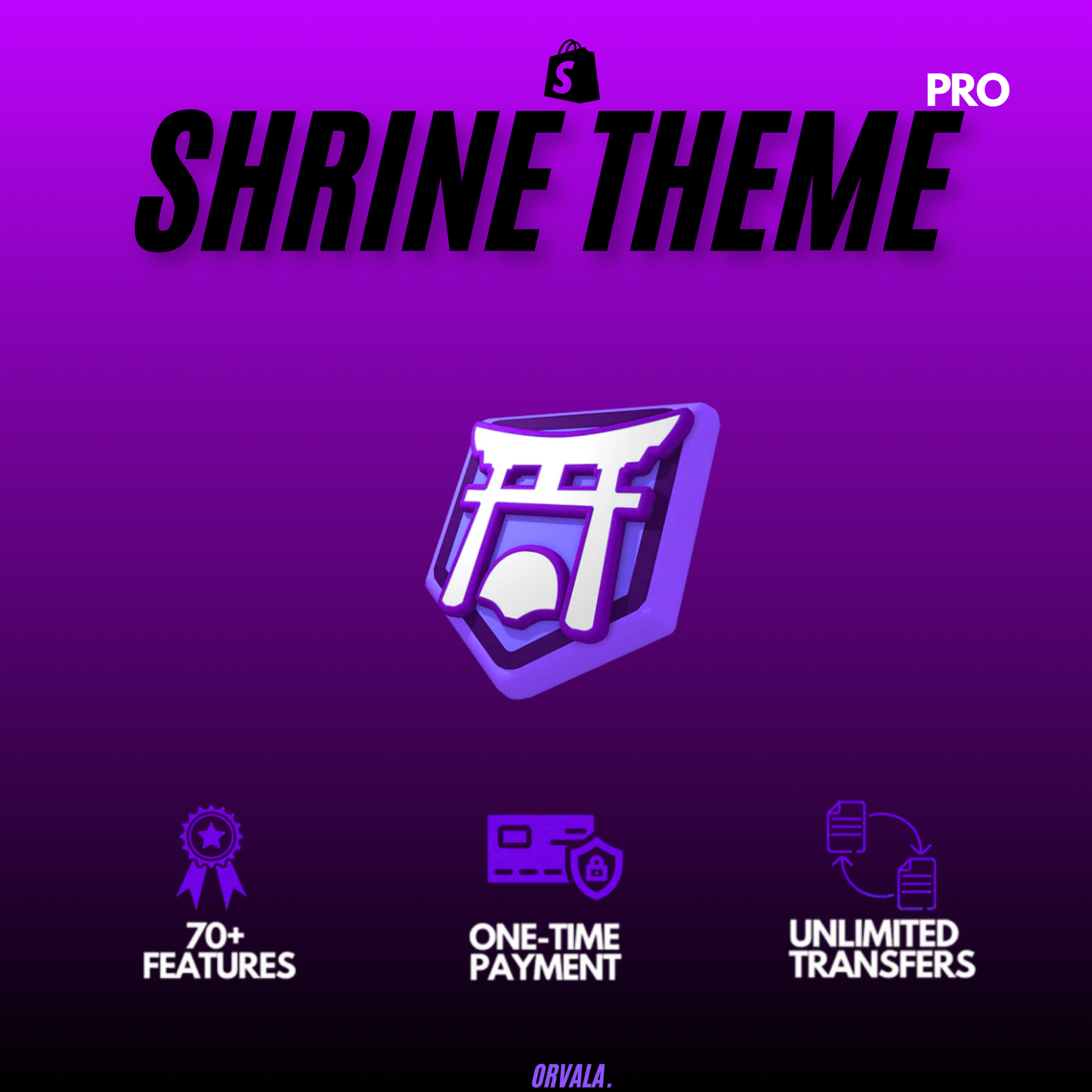 Shrine Pro Shopify Theme, Modern and Responsive Design for Fashion, Lifestyle and Dropshipping Stores. instand dowloand